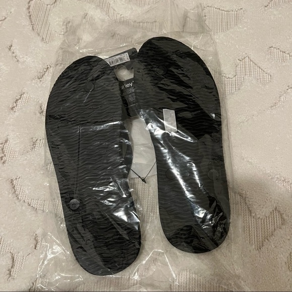 Hurley Green Black Classic Thong Flip Flop Sandal Size 10 NEW - Picture 3 of 3